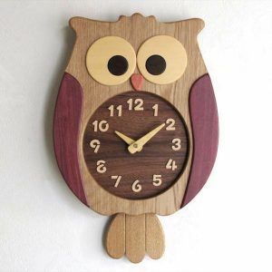 Jam Dinding Kayu Khas Cikuya
